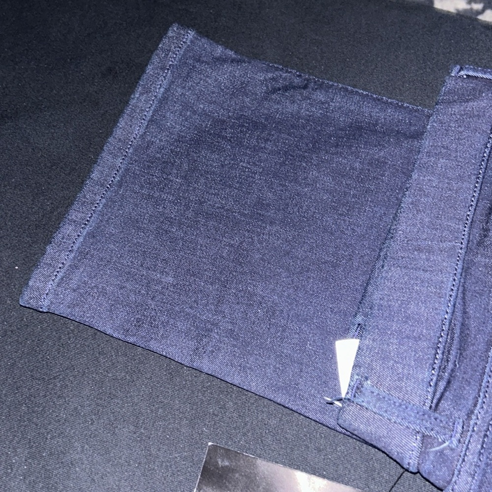 NWT Denim & Co. Regular Easy Stretch Denim Straight Leg Trouser Jean 22WP - Picture 4 of 7
